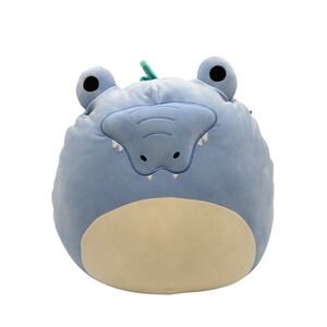 Squishmallows Harlan the Alligator 16" Large Blue Plush Soft Stuffed Animal RARE